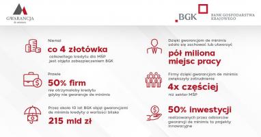 BGK wspiera rozwój przedsiębiorstw – efekty gwarancji de minimis